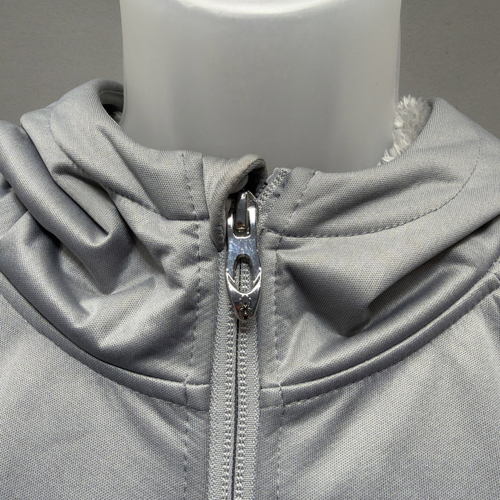 NWT Spyder Hooded Fur Lined Jacket Women’s Size L Full-Zip Style: SPFHM075-057