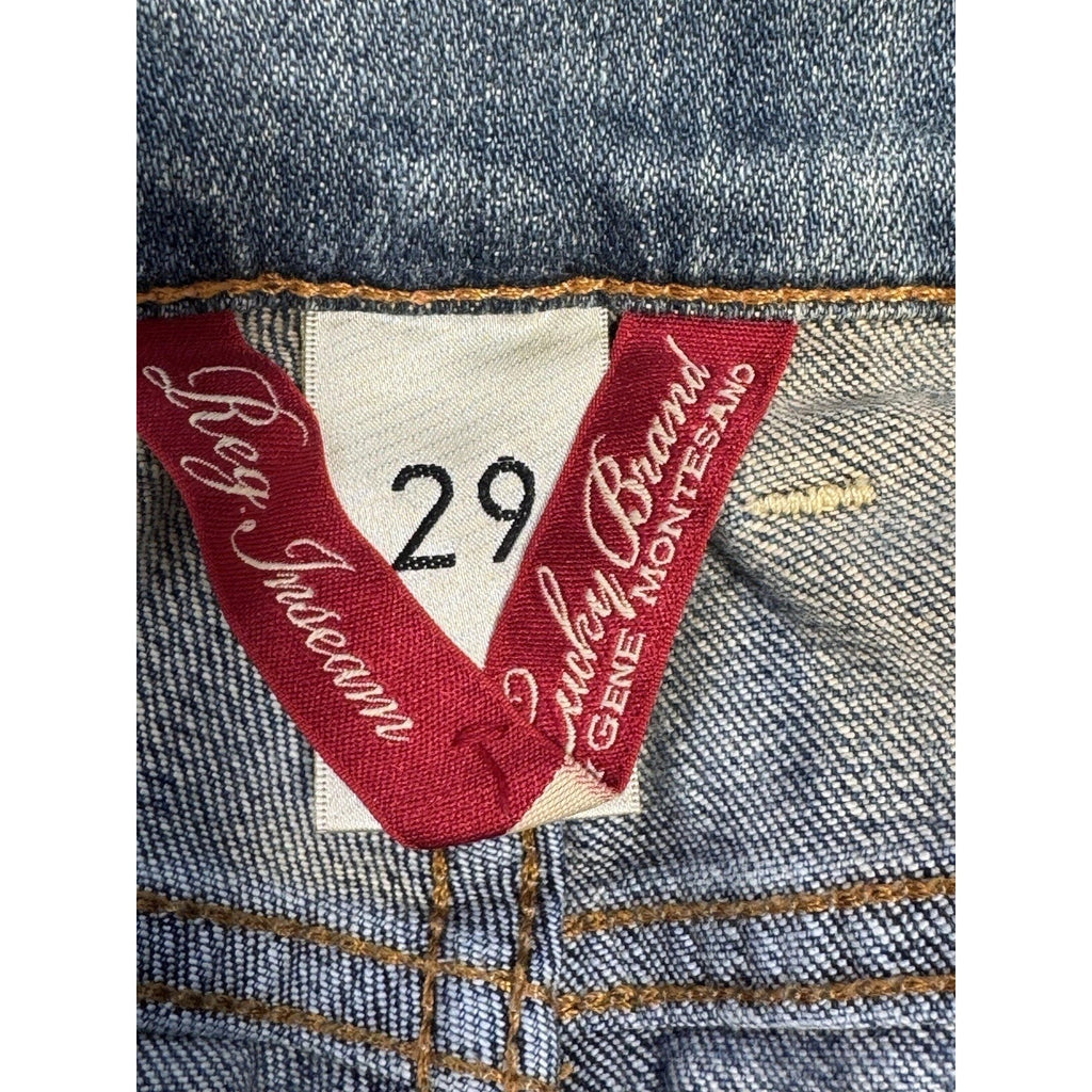Y2K Lucky Brand Jeans Louise Easy Rider Low Bootcut Blue Jeans Women’s Size 29