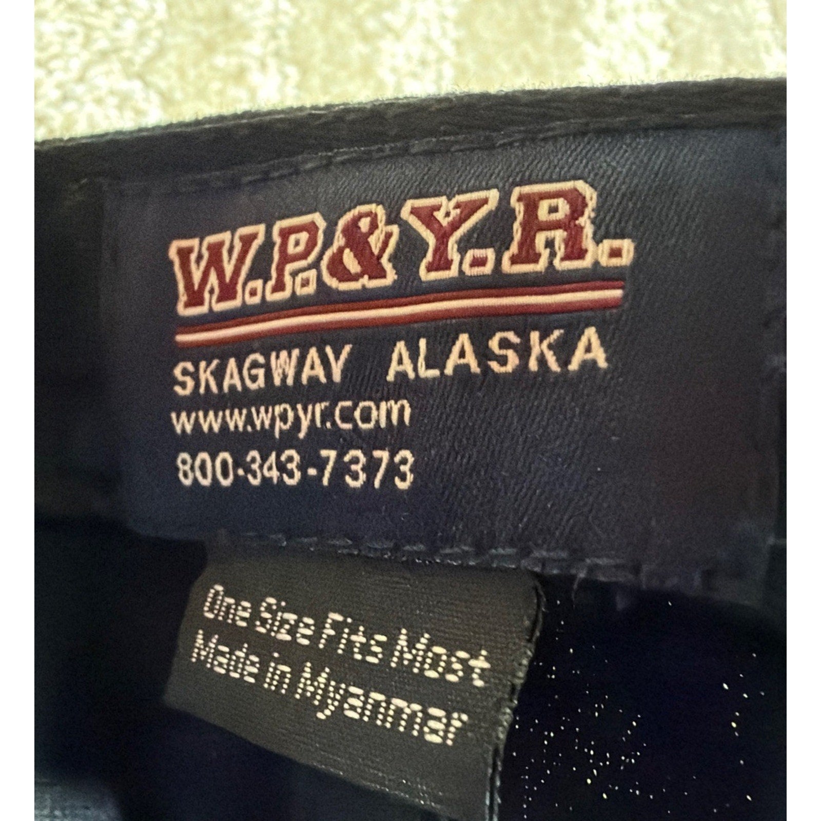 2024 125 Years WHITE PASS YUKON ROUTE SKAGWAY ALASKA RAILWAY TRAIN HAT Excellent