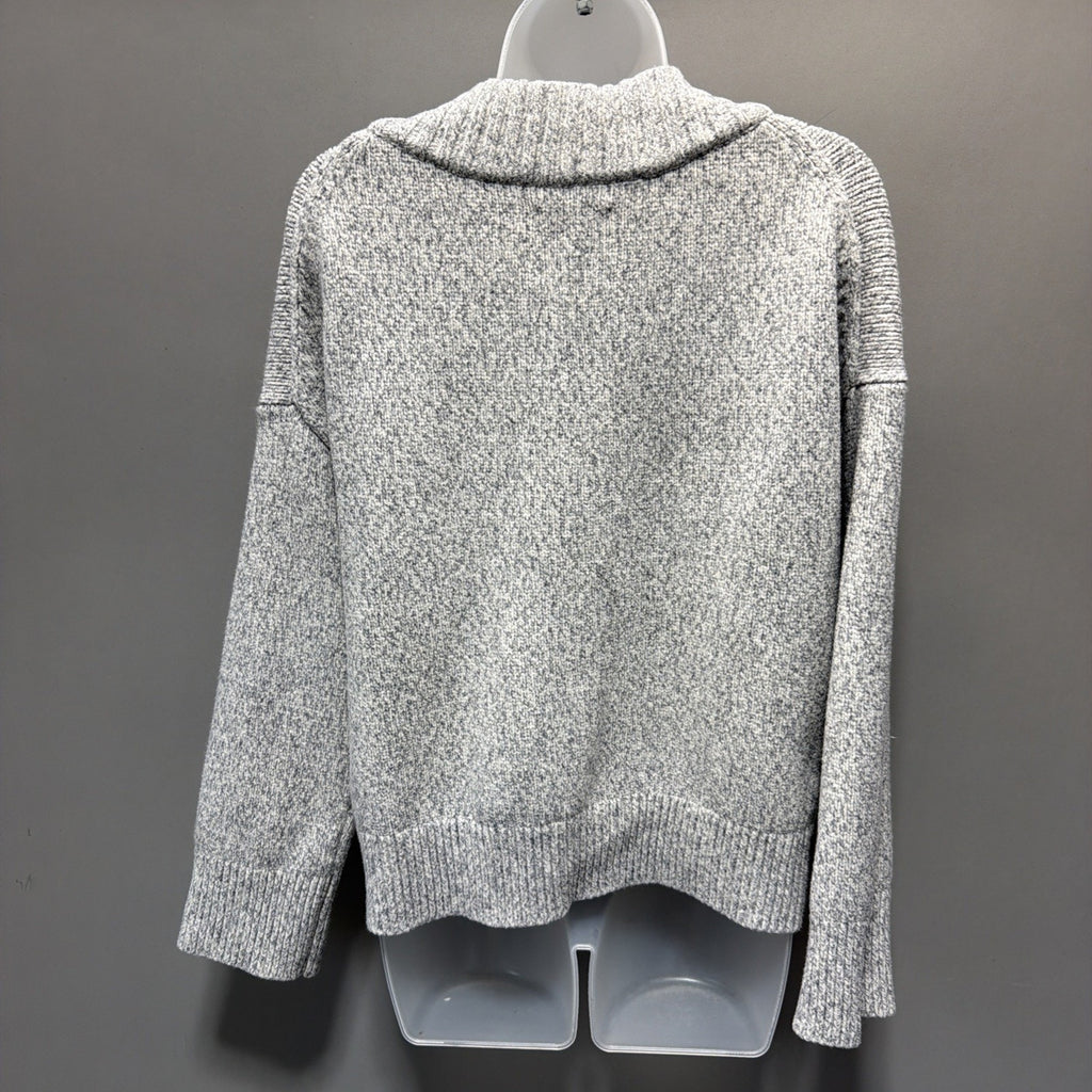 Abercrombie & Fitch Soft Knit Oversized Boxy Sweater V-Neck Women's M