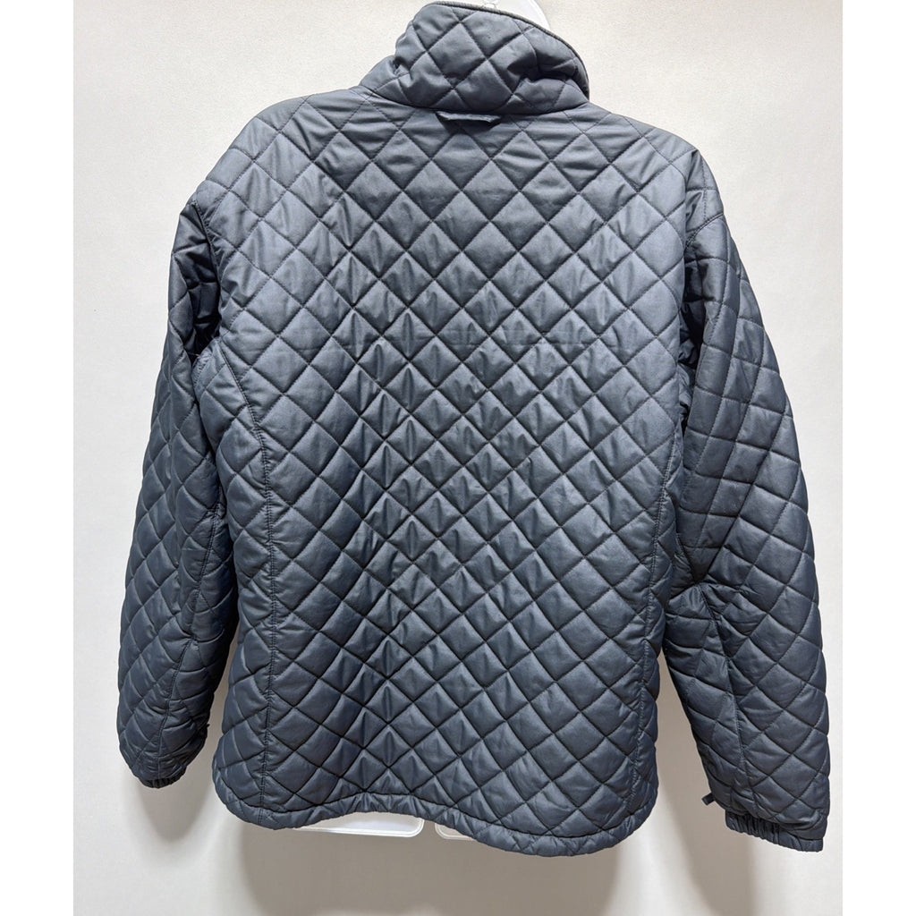 Columbia Quilted Puffer Insulated Jacket Womens XL Black Outdoor Performance Zip