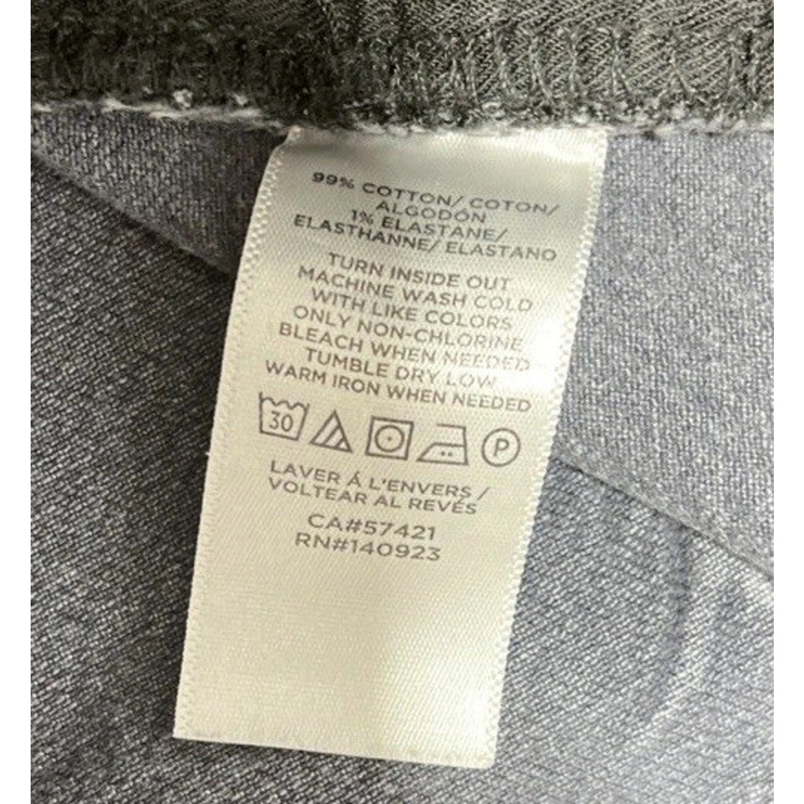 LOFT HIGH RISE BUTTON FLY RAW HEM STRAIGHT CROP JEANS WOMENS SIZE 27/4