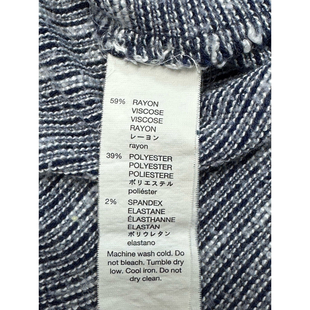 GAP Sport Gray And Black Striped Sweatshirt Women’s Size L