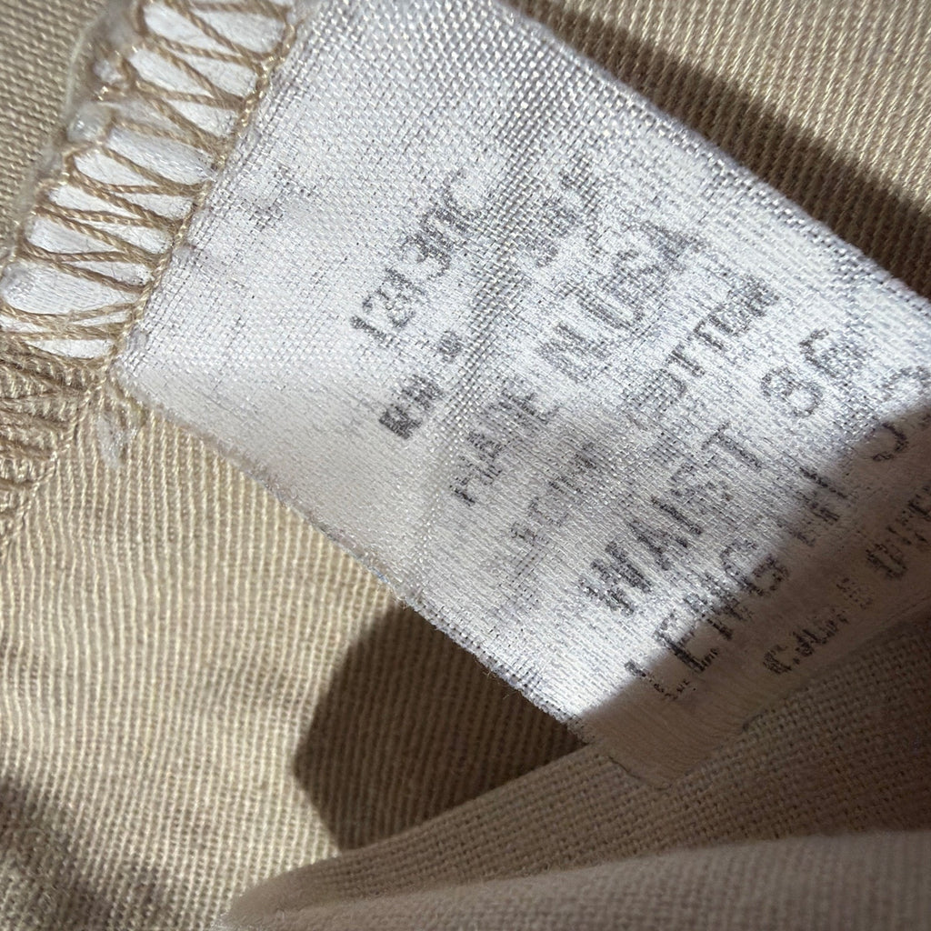 Vintage Polo Ralph Lauren Golf Pants Mens 36x32 Pleated Chino Made in USA