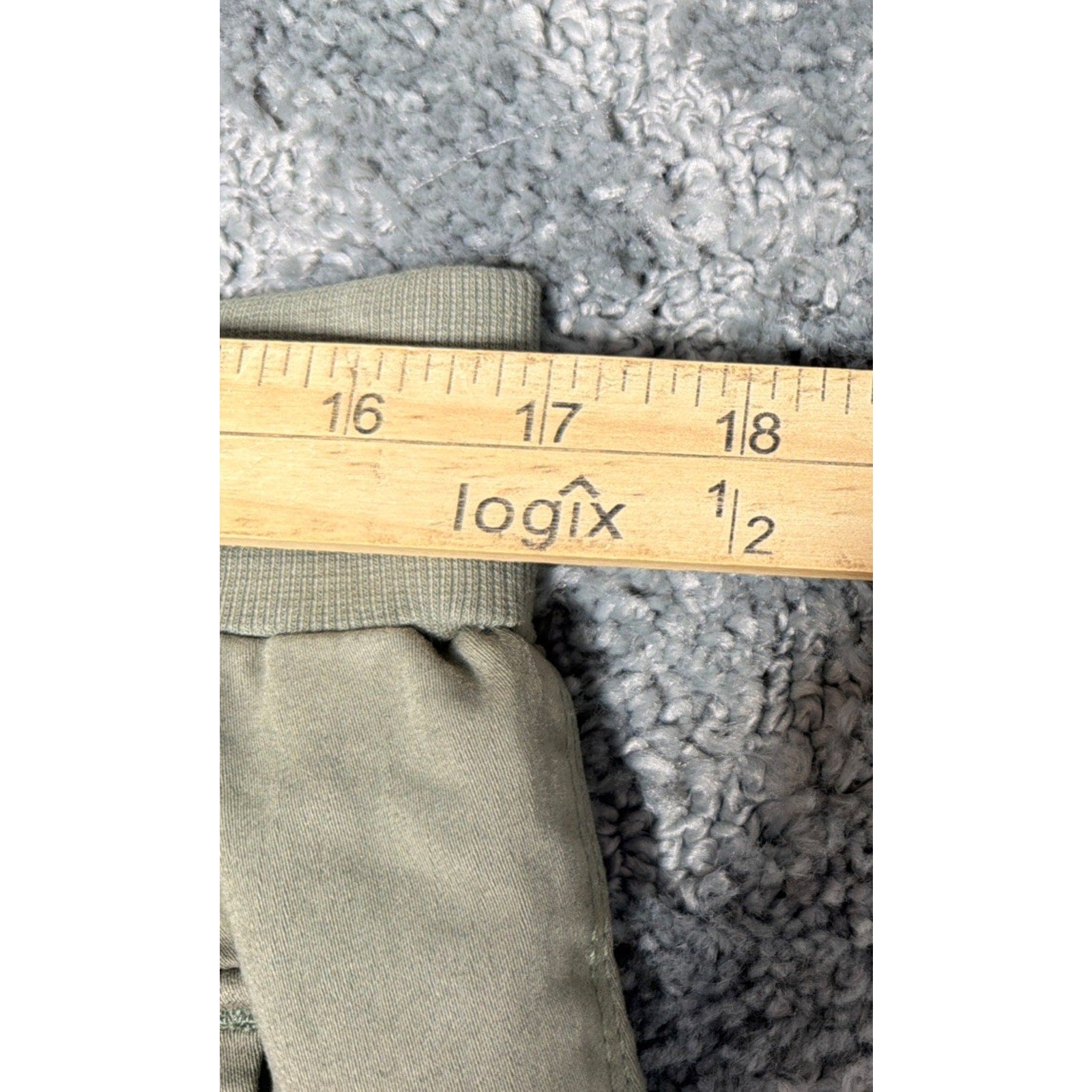 NATURAL REFLECTIONS Westfield Knit Drawstring Joggers Large Dusty Olive