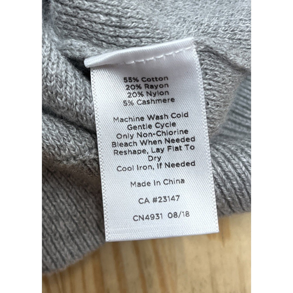 Talbots Pullover Multicolor Stripe Cashmere Blend Long Sleeve Sweater Size M