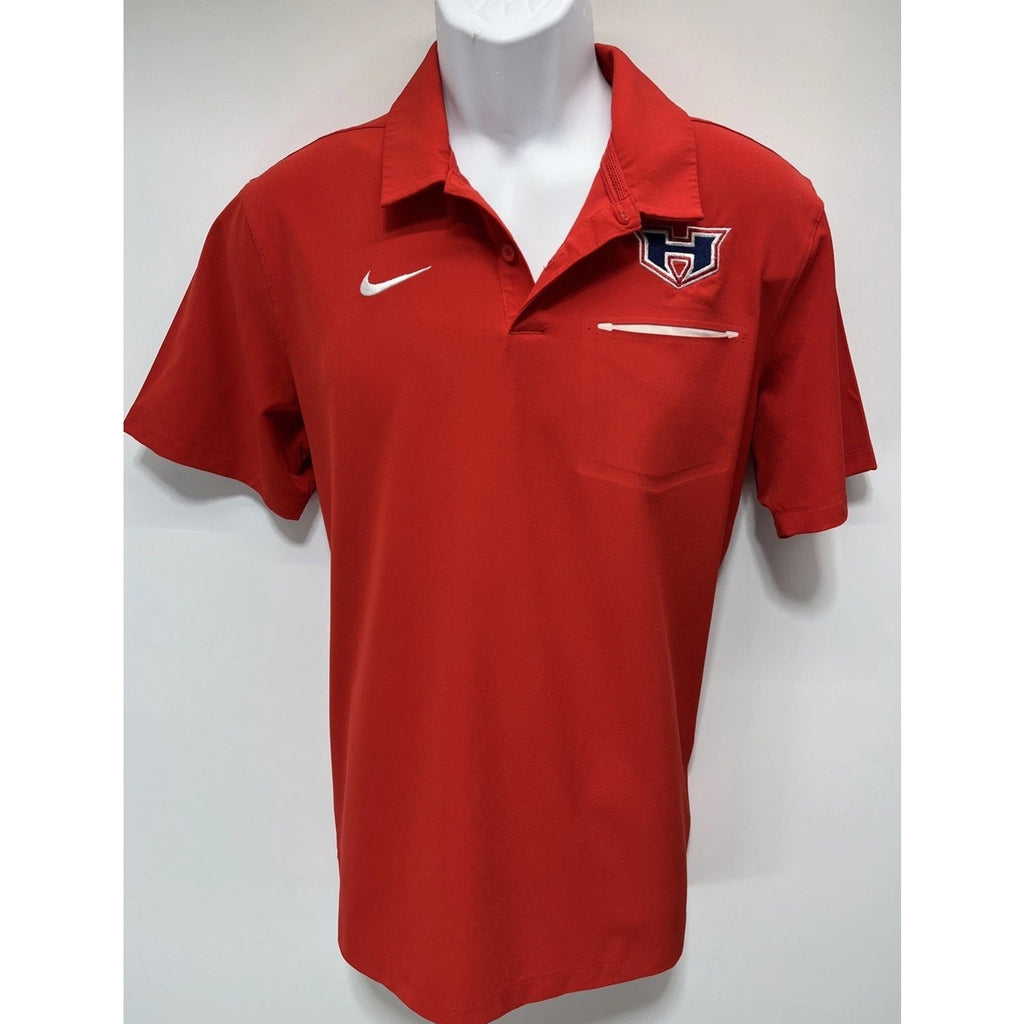 Houston Cougars Nike Dri Fit Campus S/S Polo Shirt (Men's Large) Red