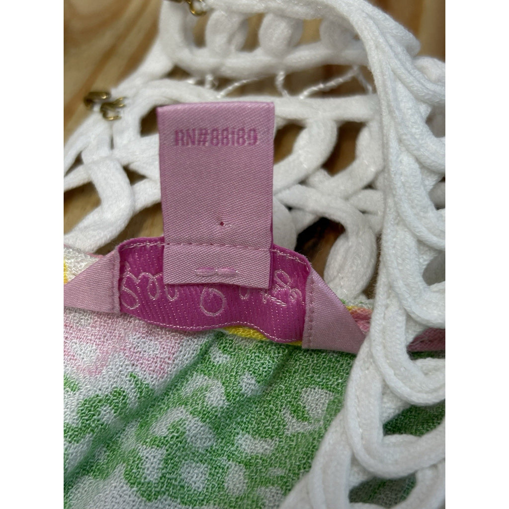 Lilly Pulitzer Hibiscus Stroll Jillie Swing Dress Floral Size Small.