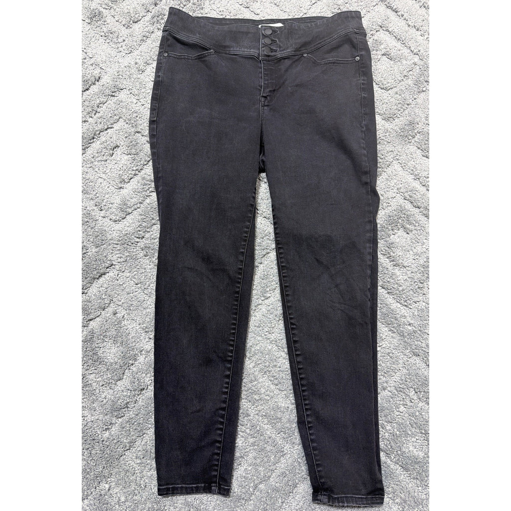 Lane Bryant Womens Flex Magic Waistband High Rise Jegging Jeans Size 16 35x28