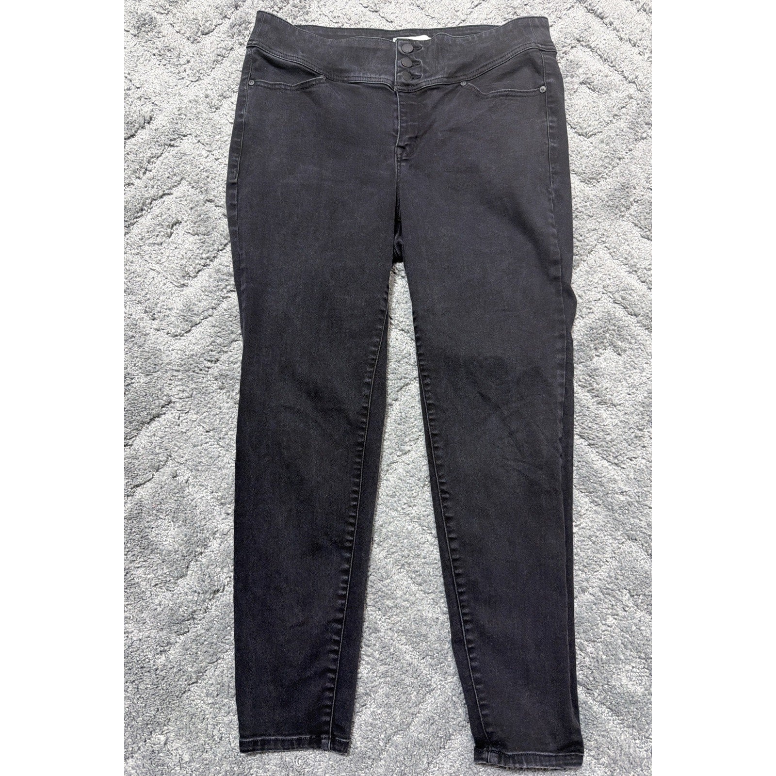 Lane Bryant Womens Flex Magic Waistband High Rise Jegging Jeans Size 16 35x28