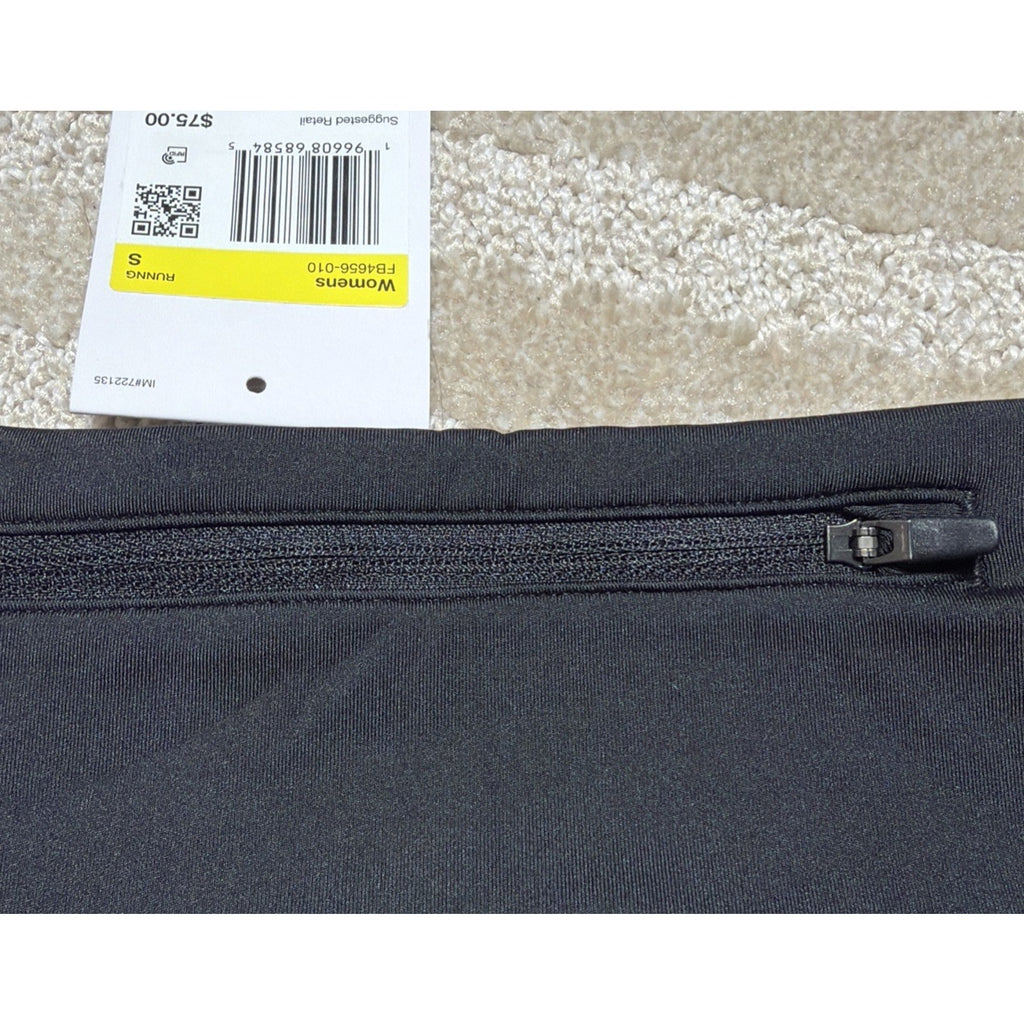 NIKE FAST WOMEN S DRI-FIT RUNNING MID RISE 7/8 Leggings BLACK FB4656-010 New