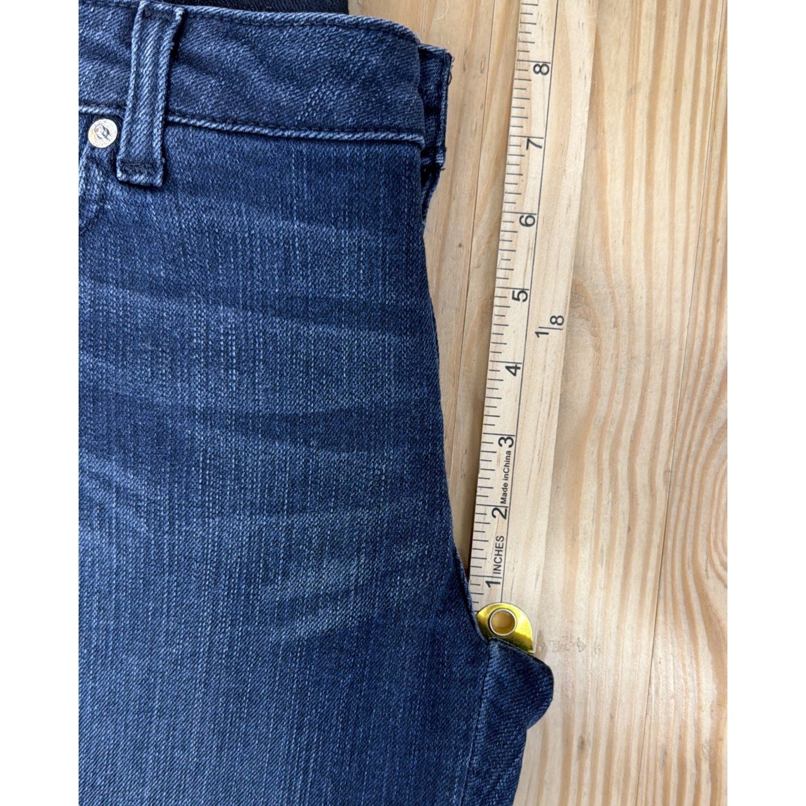 Michael Kors Dark Wash Skinny Denim Jeans, Size 6