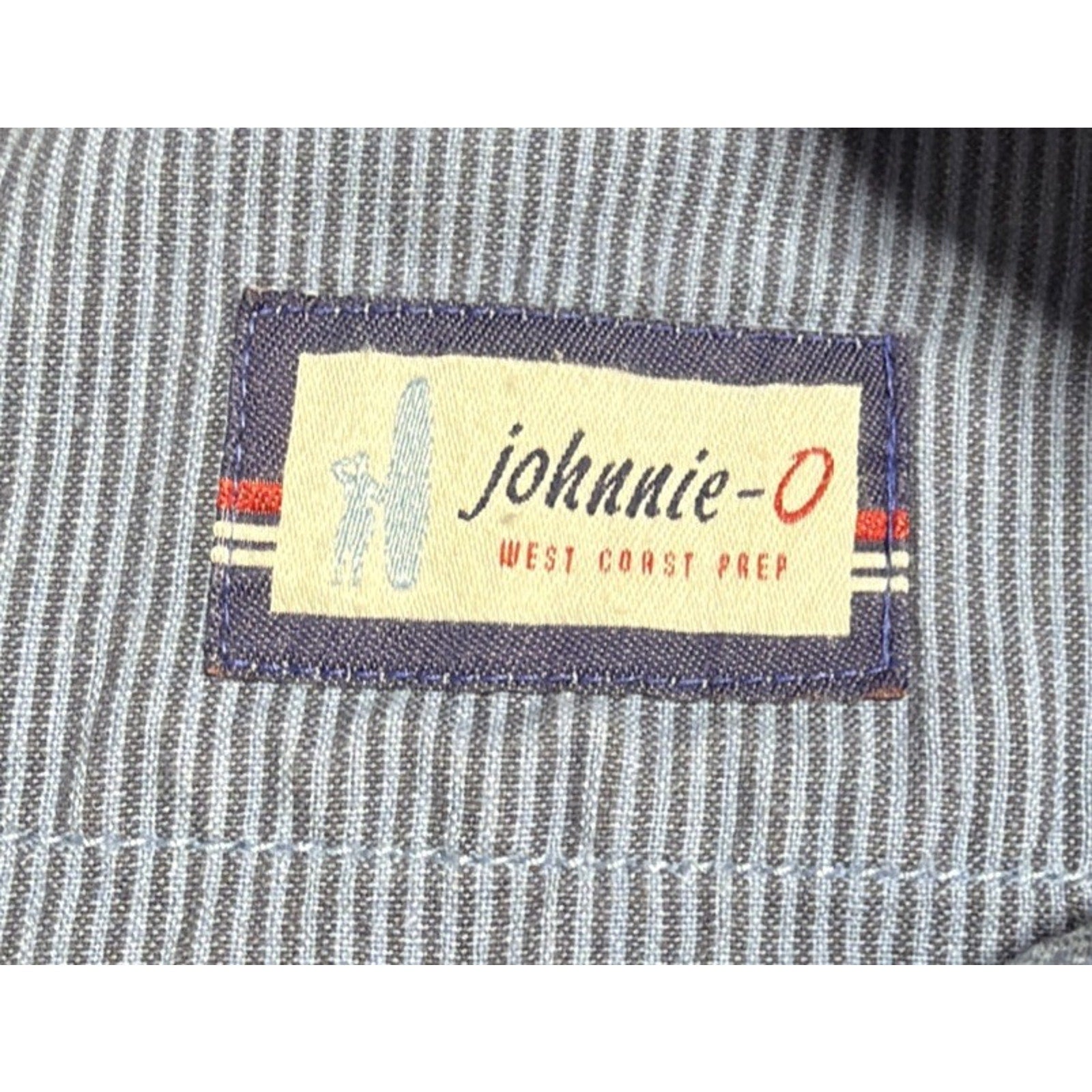 Johnnie O Shorts Mens 38 Blue Chino Preppy West Coast Prep