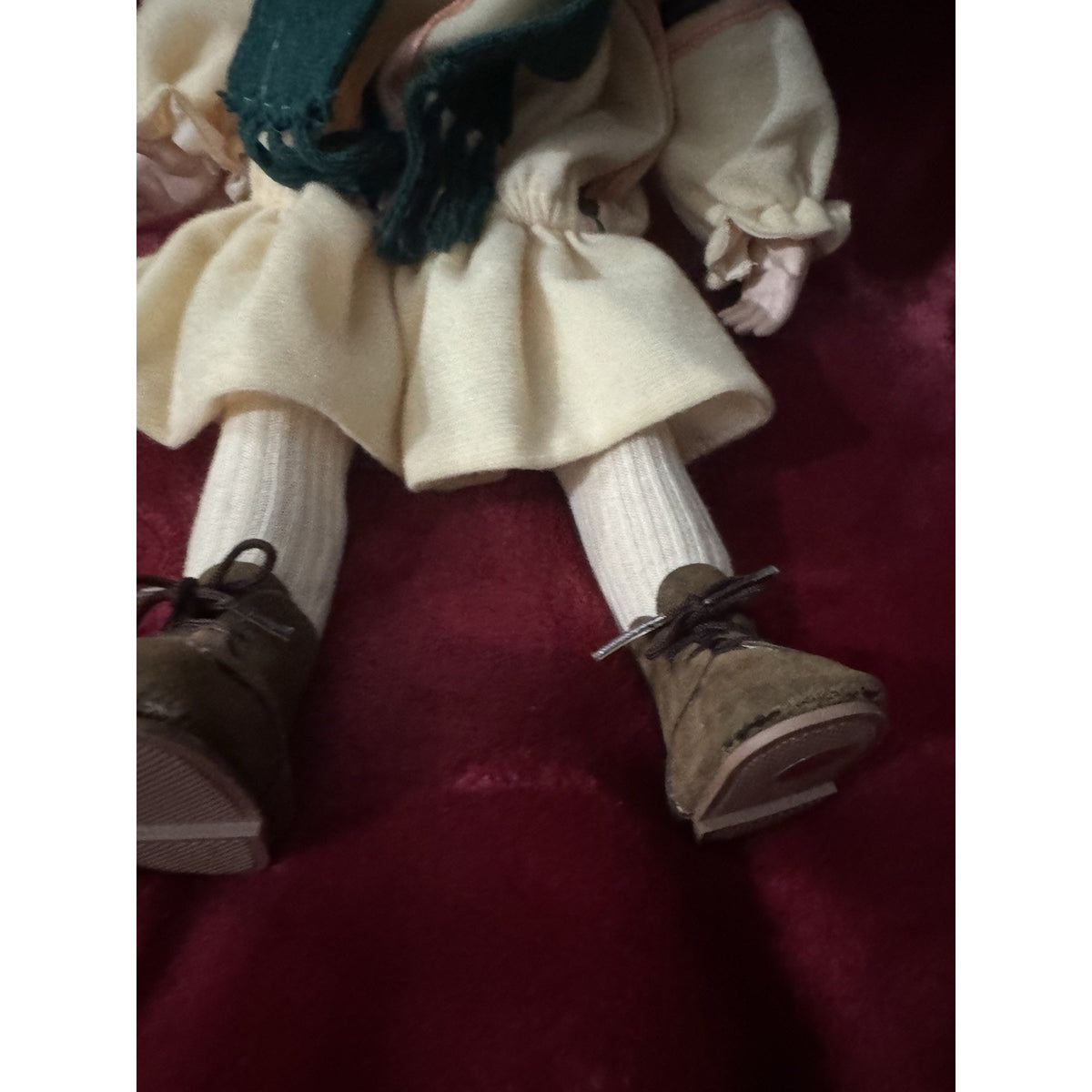Seymour Mann Paul DeSange Porcelain Doll Limited Edition /5000 17” Winter Girl