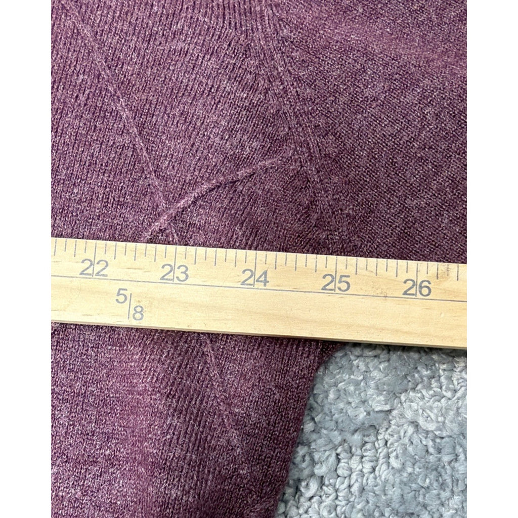 Triscots St. Raphael MERLOT Turtleneck ZIP FRONT MEN SWEATER TOP SZ XXL