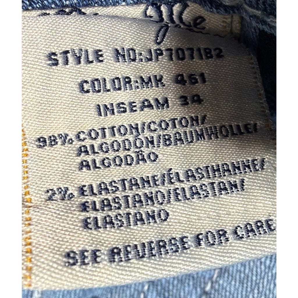 Miss Me Signature Bootcut Women's Jeans 26x30 Bling Embellished Western Hemmed