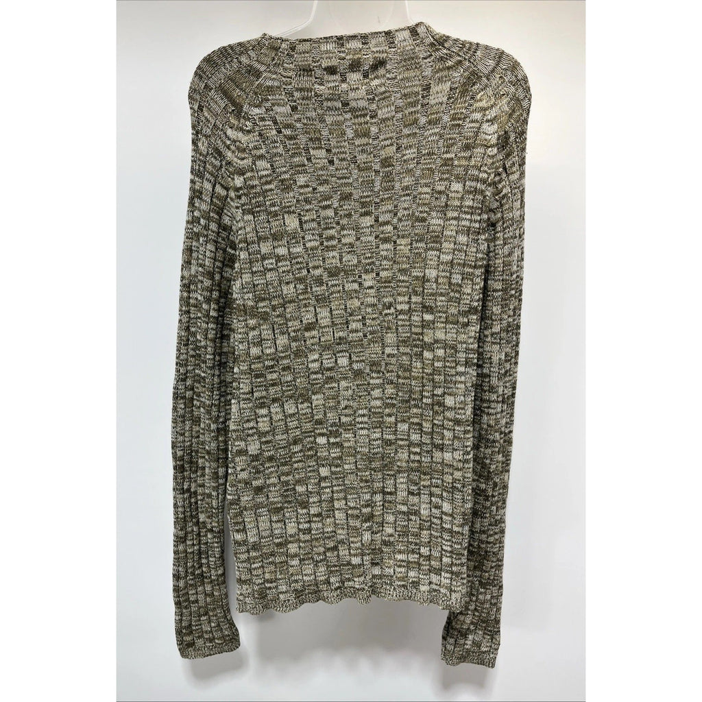 Sag Harbor Sport Green Sweater - Size XL Long Sleeve Marled
