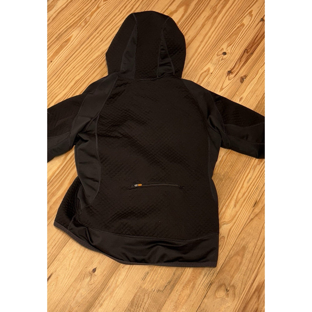 Nike Sphere Fleece Hoodie Black With Thumb Holes Play wear Boys Large Size 14/16