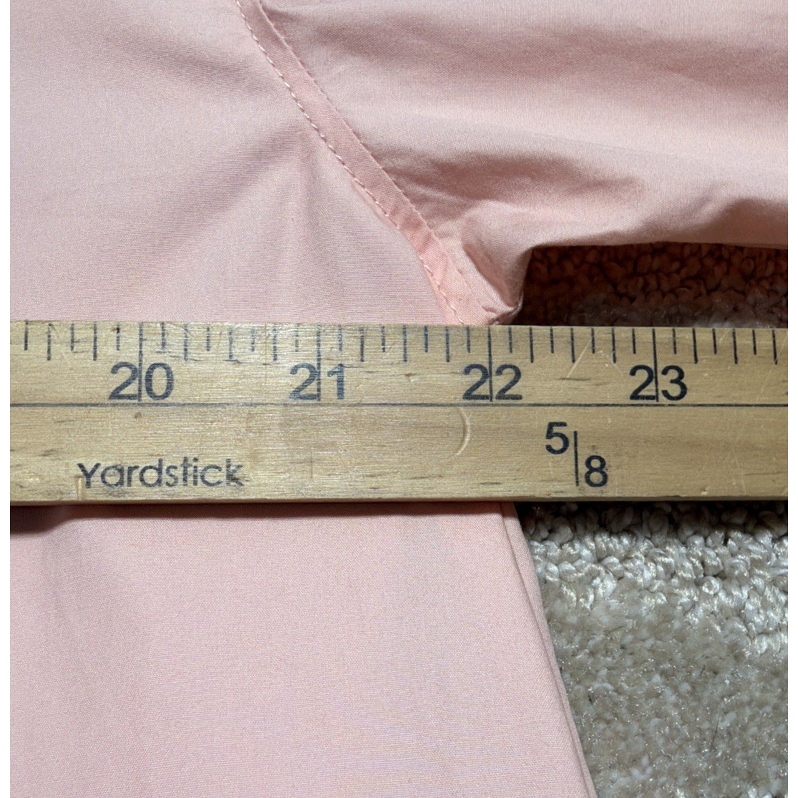 English Factory Womens Classic Collared Shirt Dress Small Pink Button Up New