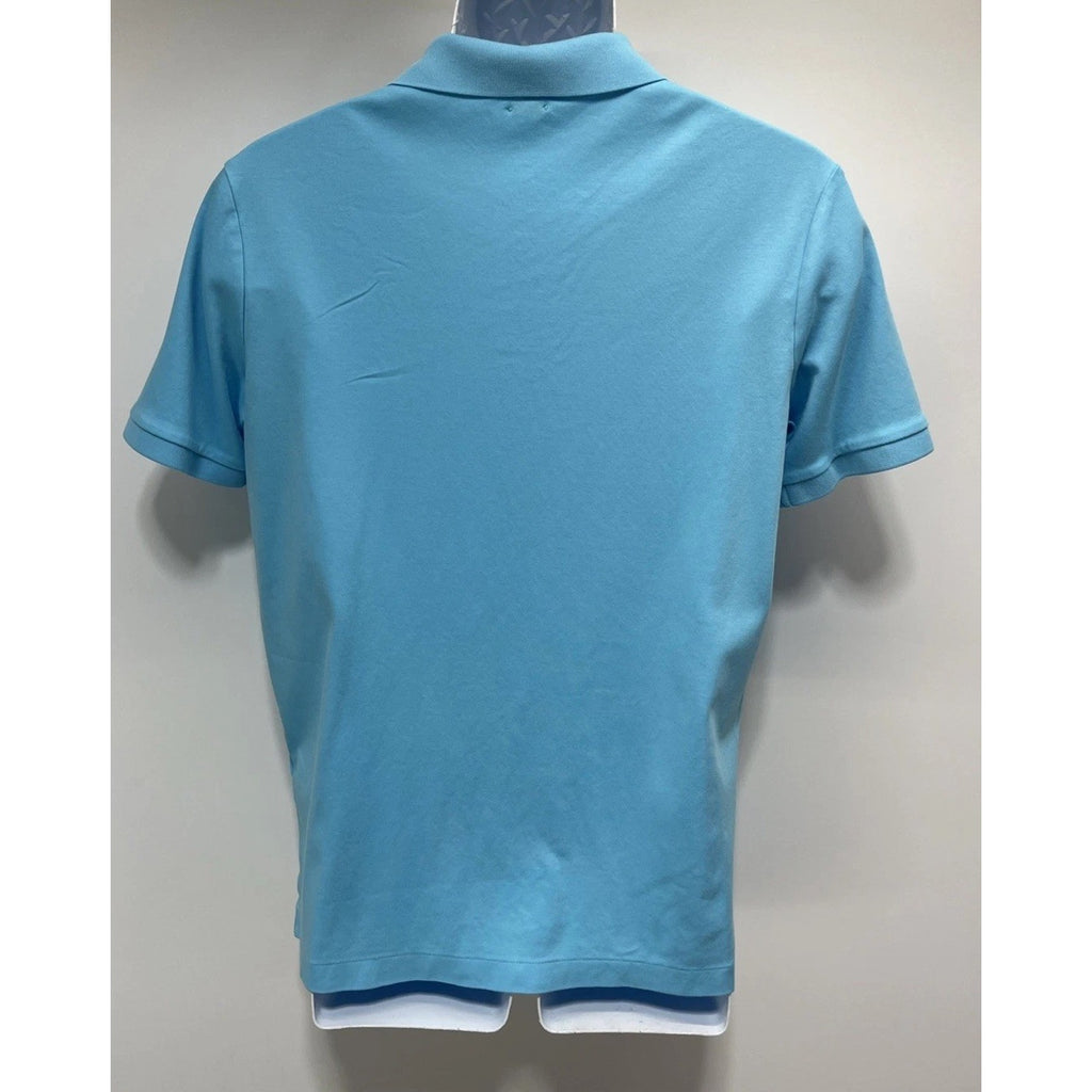 Polo Ralph Lauren Classic Soft Touch Polo Shirt Flesh Pony Size Small Blue