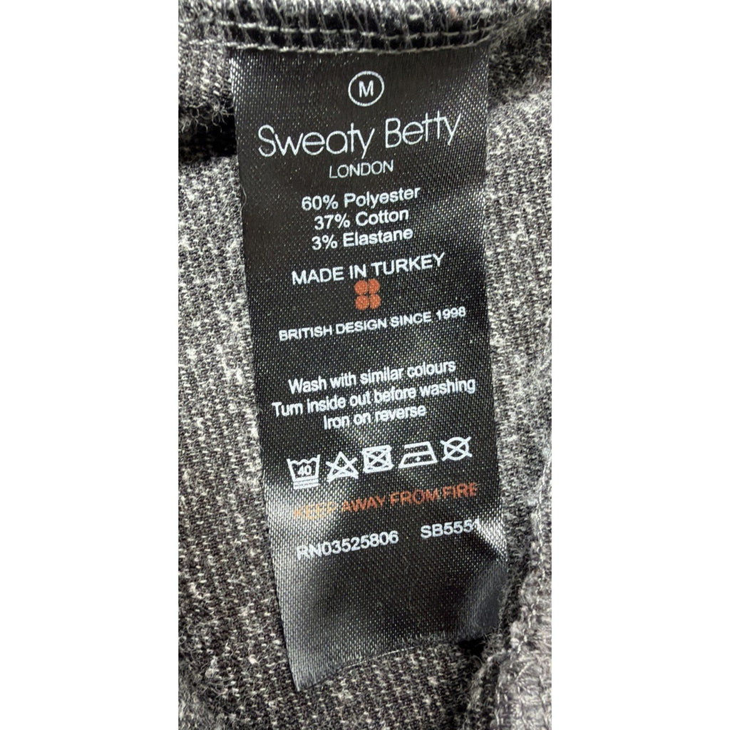 Sweaty Betty London Escape Luxe Fleece Hoodie S Hooded Sweatshirt Grey
