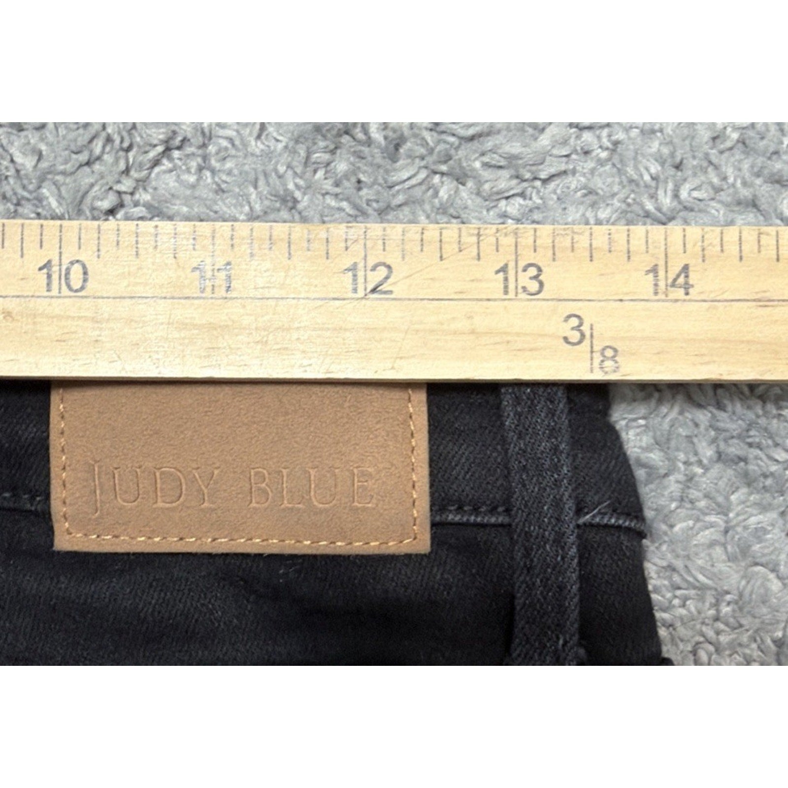 Judy Blue Dad Jeans Women’s 5/27 Black Cross Over High Rise