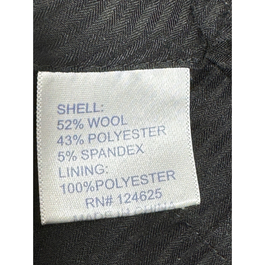 Murphy & Hartelius MH Austin Pilot Aviation Dress Pants Mens 34R Navy Blue Slack