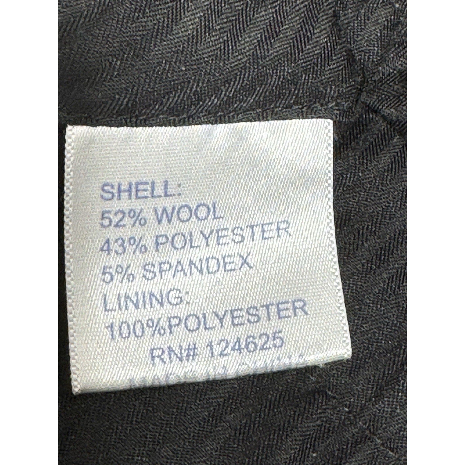 Murphy & Hartelius MH Austin Pilot Aviation Dress Pants Mens 34R Navy Blue Slack