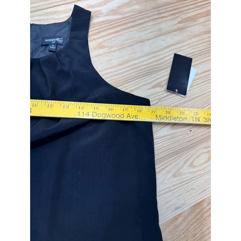 Oleg Cassini Size 6 Little Black Dress Mini Sleeveless Party Cocktail NWT