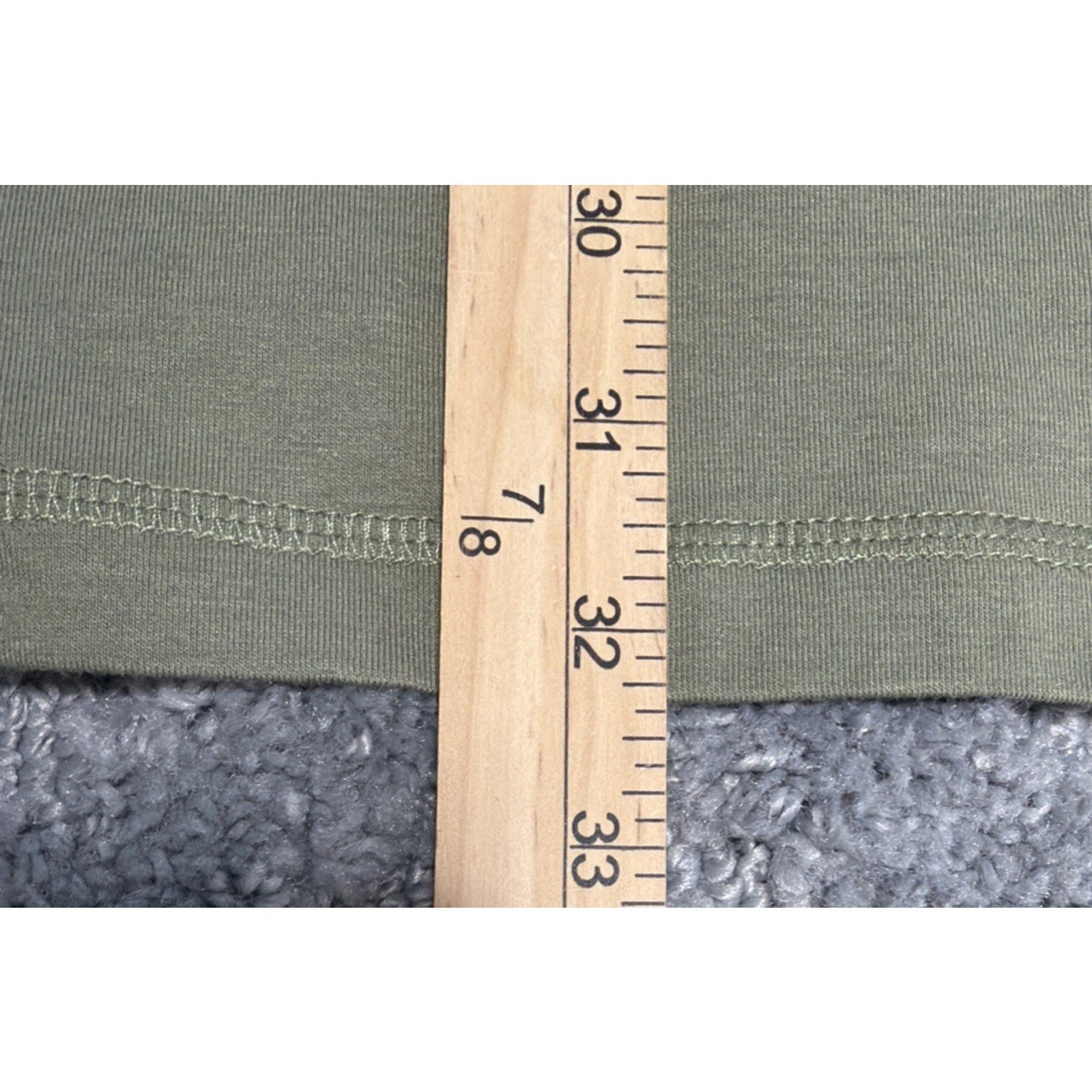 NOELLE Womens Size XXL Moss Green Soft Stretch Knit Scoop Neck Tunic Top New