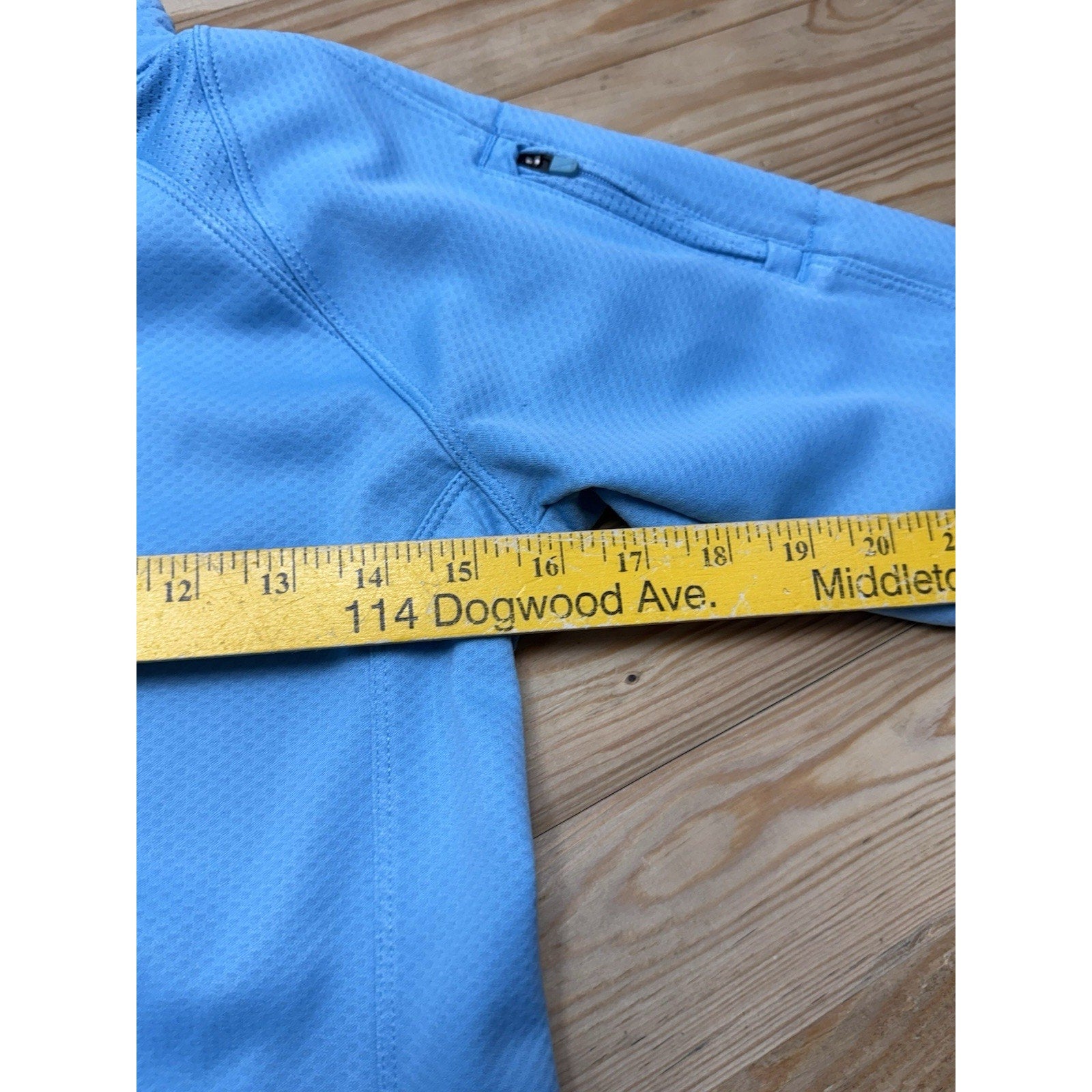 NIKE Running NikeFit Light Blue Full Zip Pocket Athletic Jacket Women’s Size XL