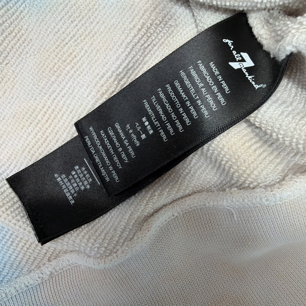 7 For All Mankind Women's Oversized Terry Sweatshirt Size Small Minimalist Flaw