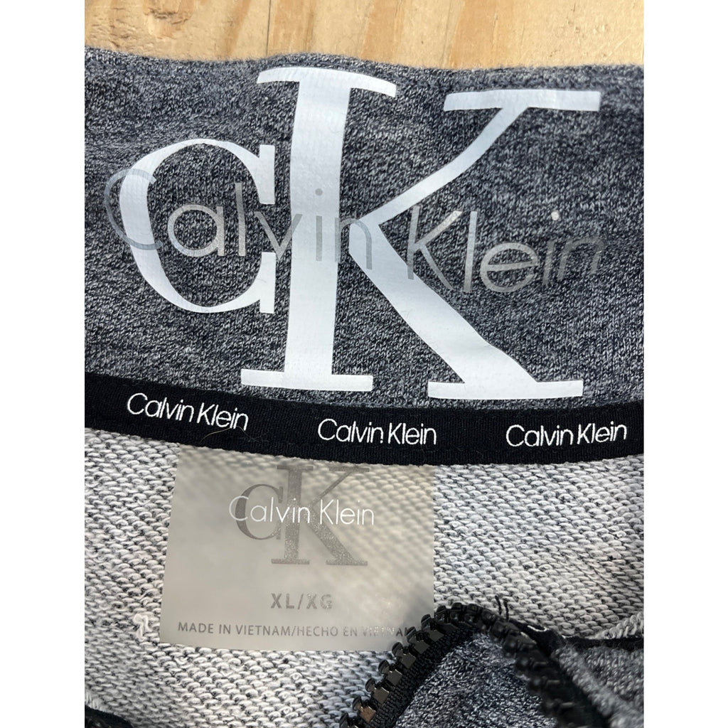 Calvin Klein Women's Gray Sweater Adjustable Waist String size XL