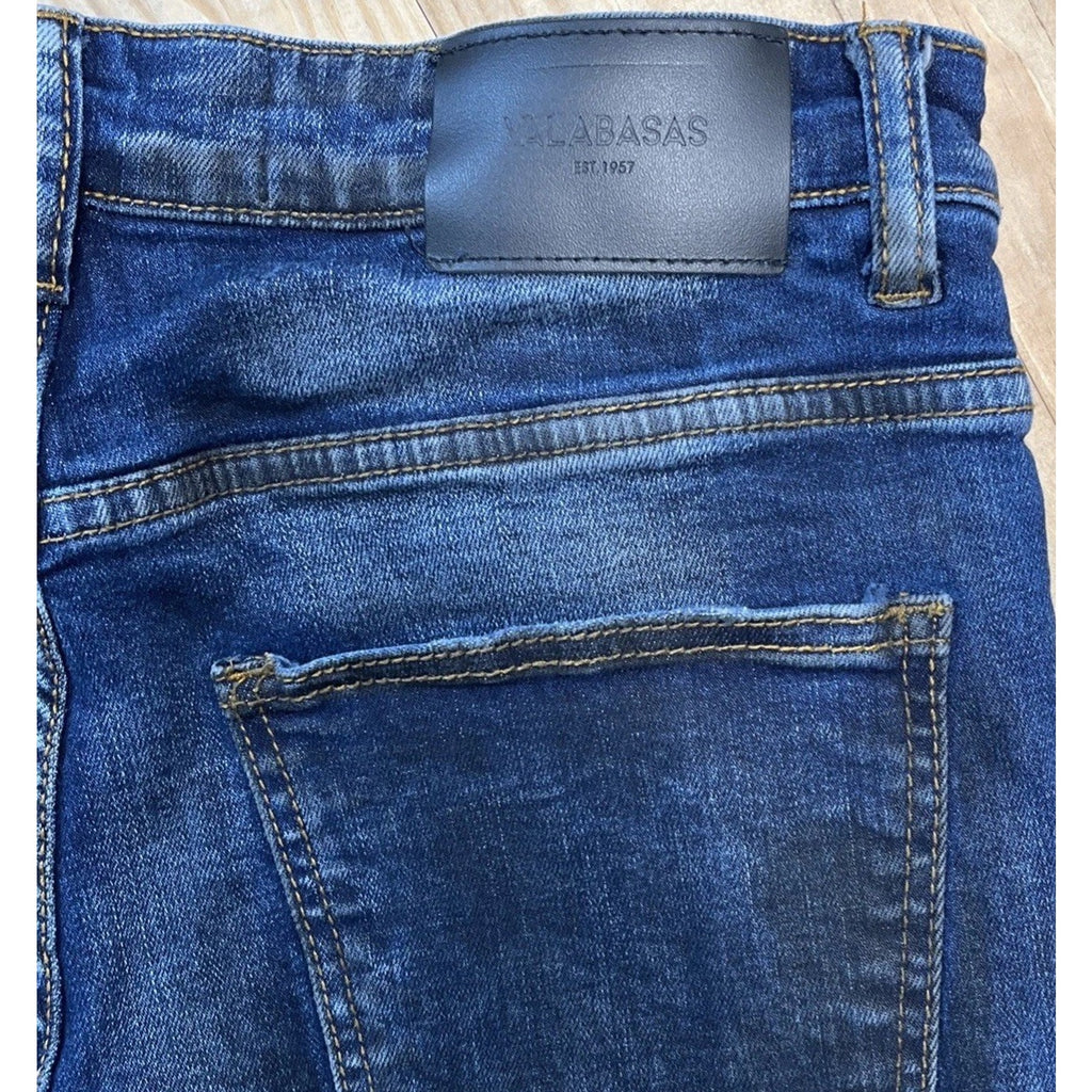 Valabasas Skinny Fit Denim Jeans Mr. Flex Mens 30 EUC