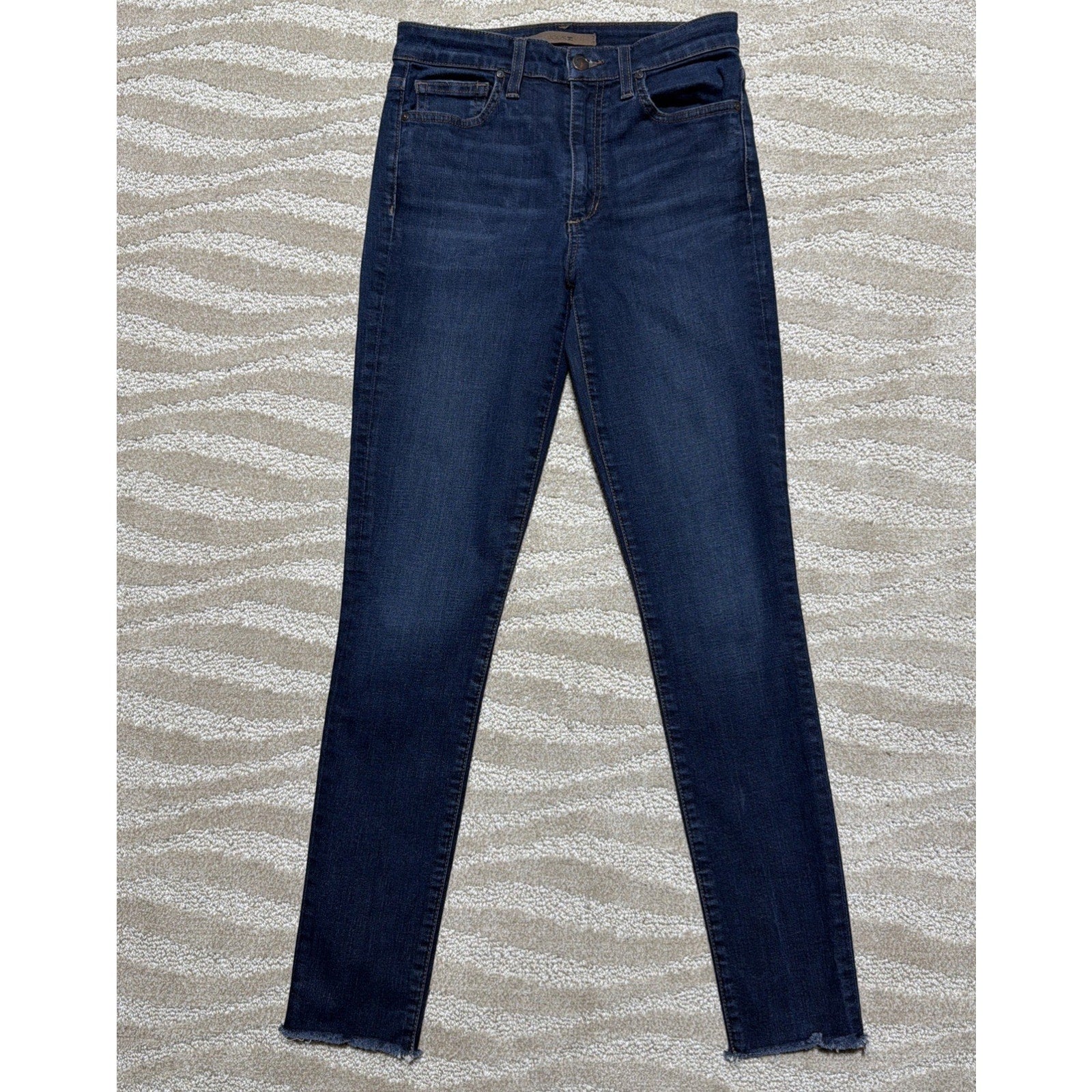 Joe's jeans high rise skinny ankle flawless blue size 26x28
