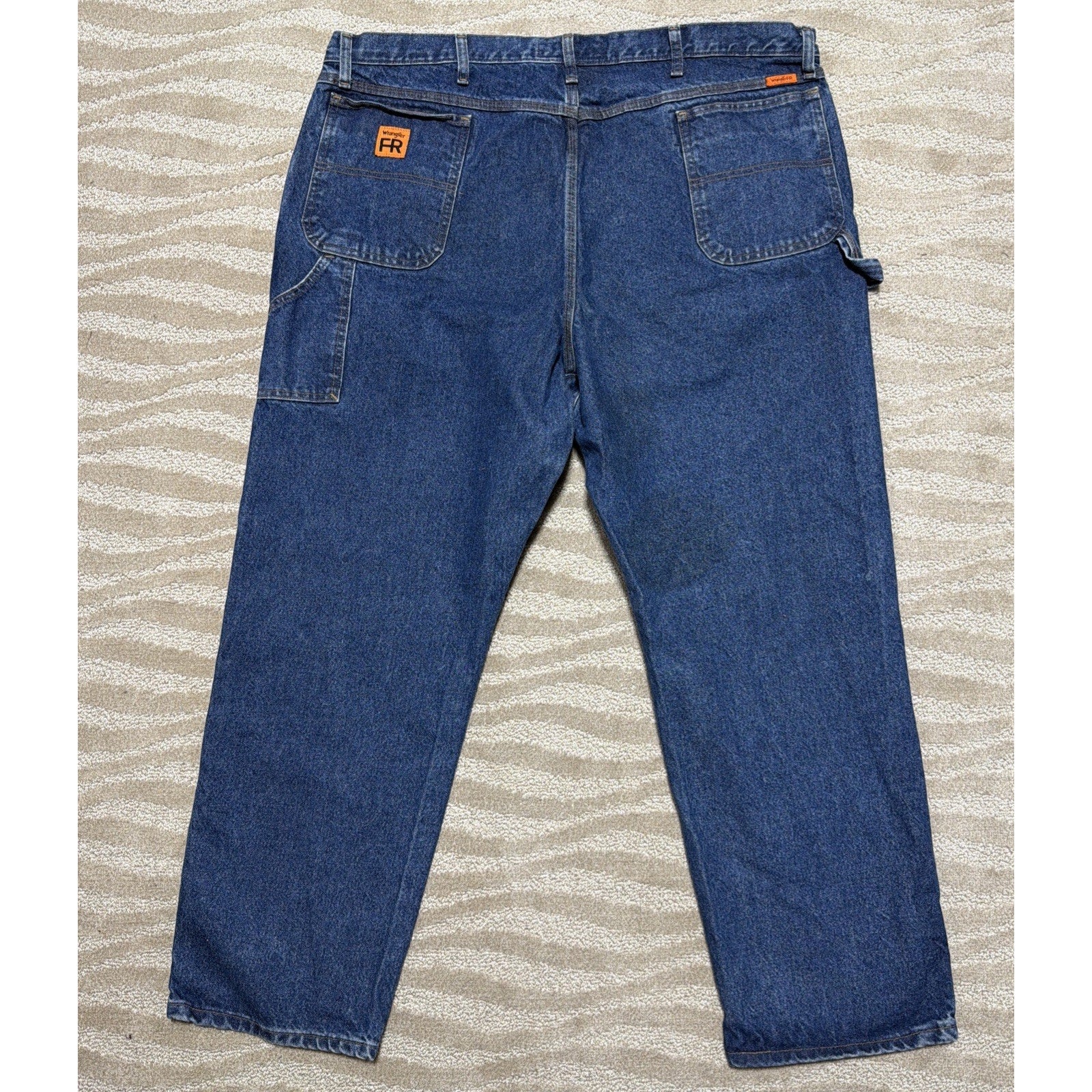 Men's Fire Resistant Wrangler Riggs Work Wear Relaxed fit jeans size 46x32