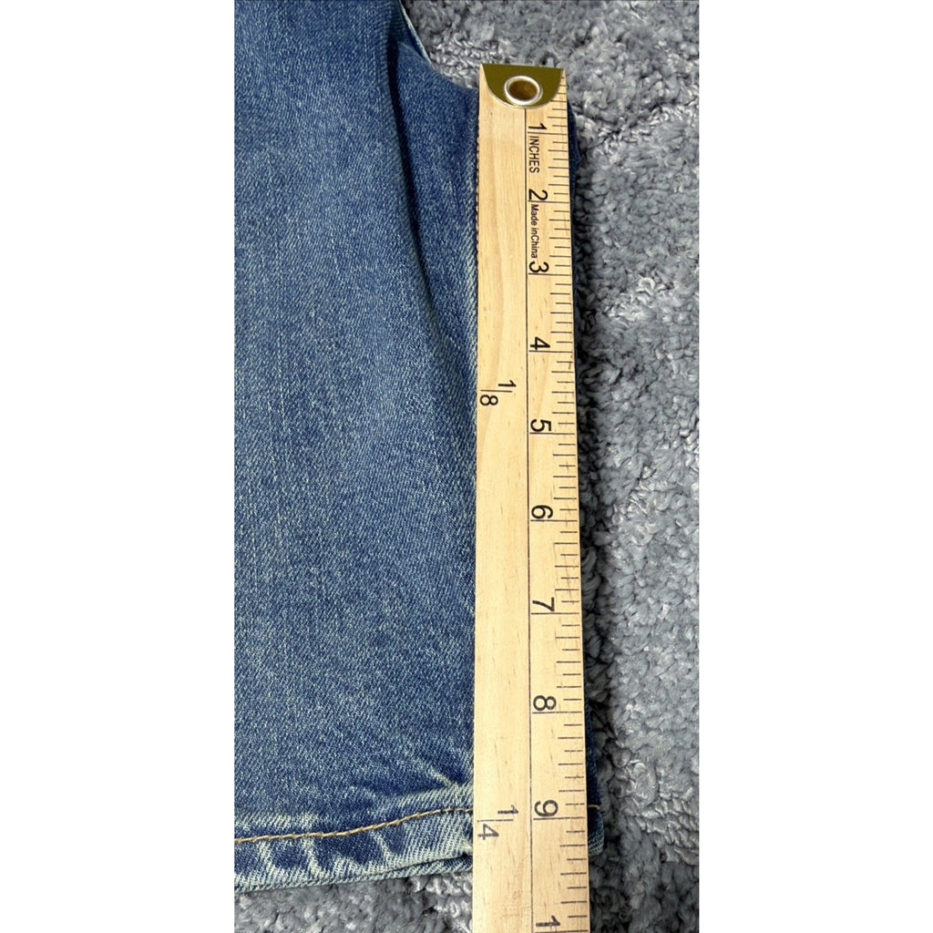 Levi Strauss Signature Classic Denim Shorts Med Size 30x10 Cotton/Elastane New