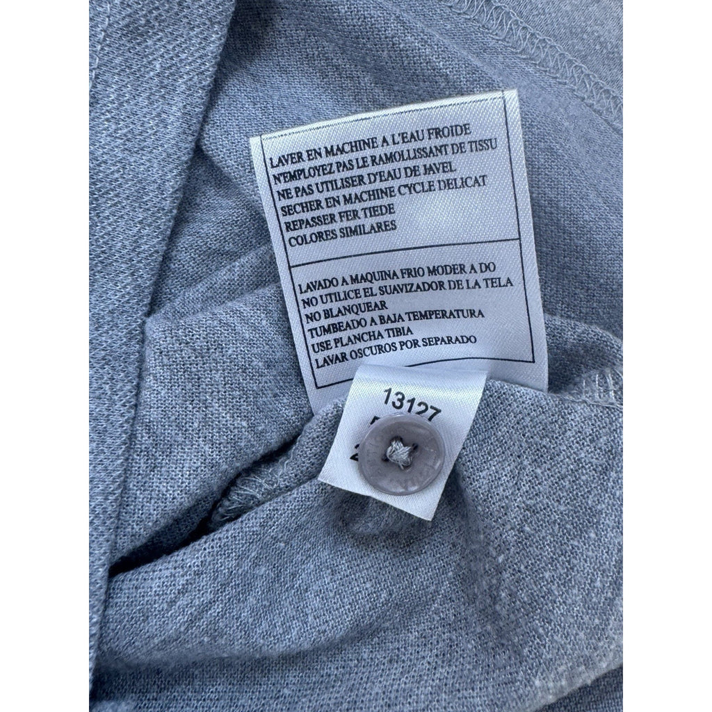 St. Louis Cardinals Antigua Gray Short Sleeve Polo Shirt Men’s Size Large