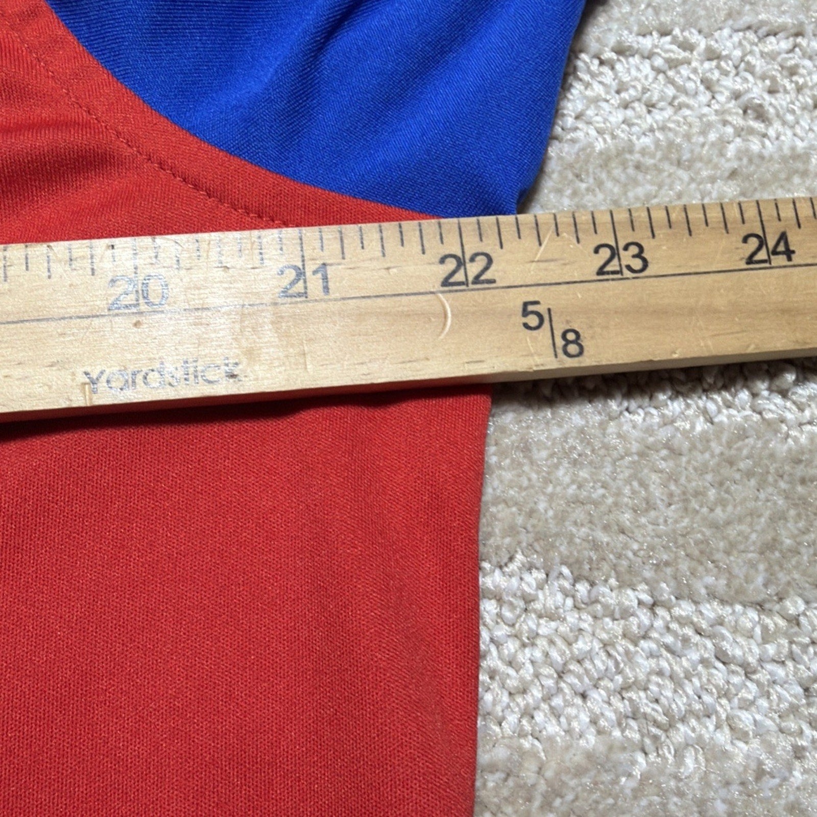 University of Kansas Jayhawks NCAA Knights App Red Polo Shirt Size M Excellent