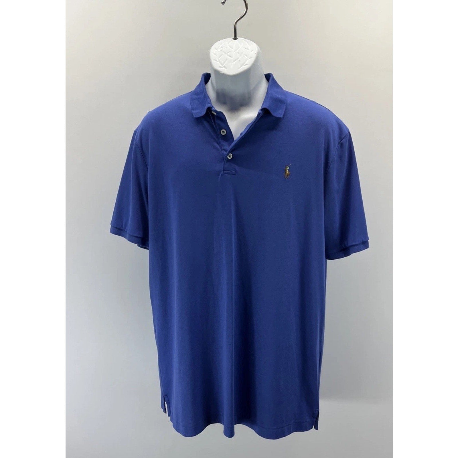 Polo Ralph Lauren Classic Fit Mens Short Sleeve Polo Shirt Flesh Pony Size XL