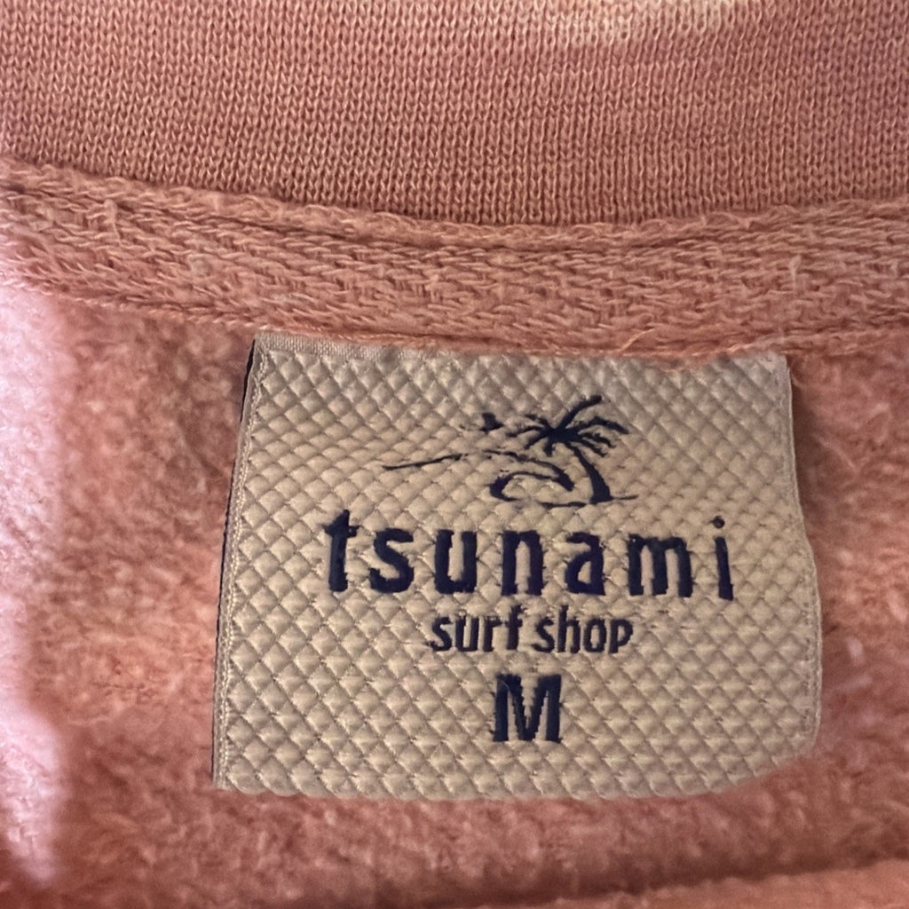 Myrtle Beach South Carolina Fleece Sweatshirt Women's Size M Pink Tsunami Surf