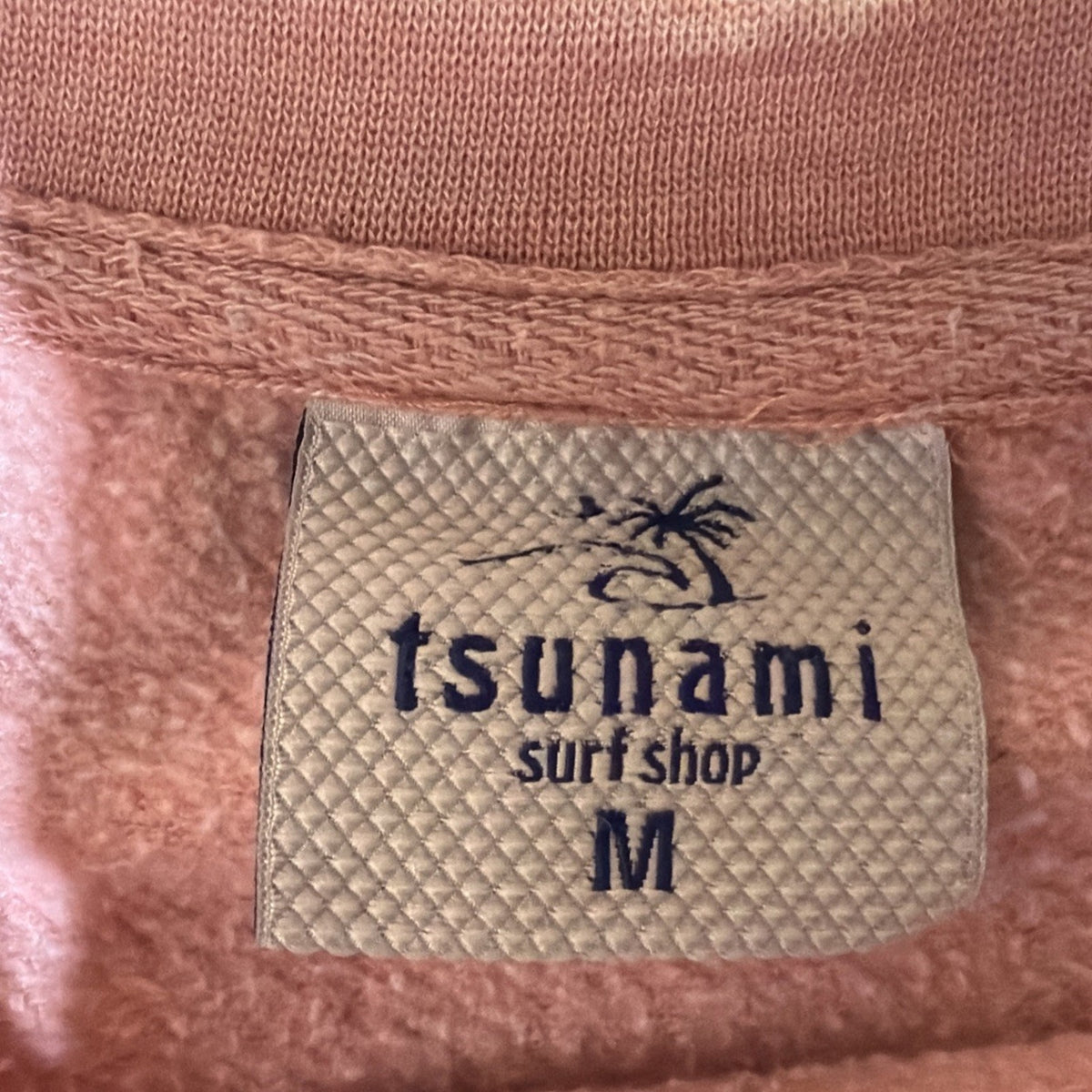Myrtle Beach South Carolina Fleece Sweatshirt Women's Size M Pink Tsunami Surf