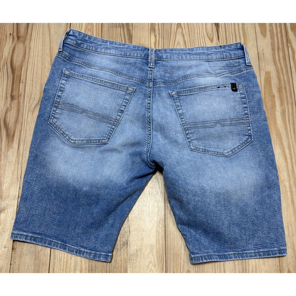 Buffalo By David Bitton Men's Slim-Parker X Jean Shorts Indigo Size 32