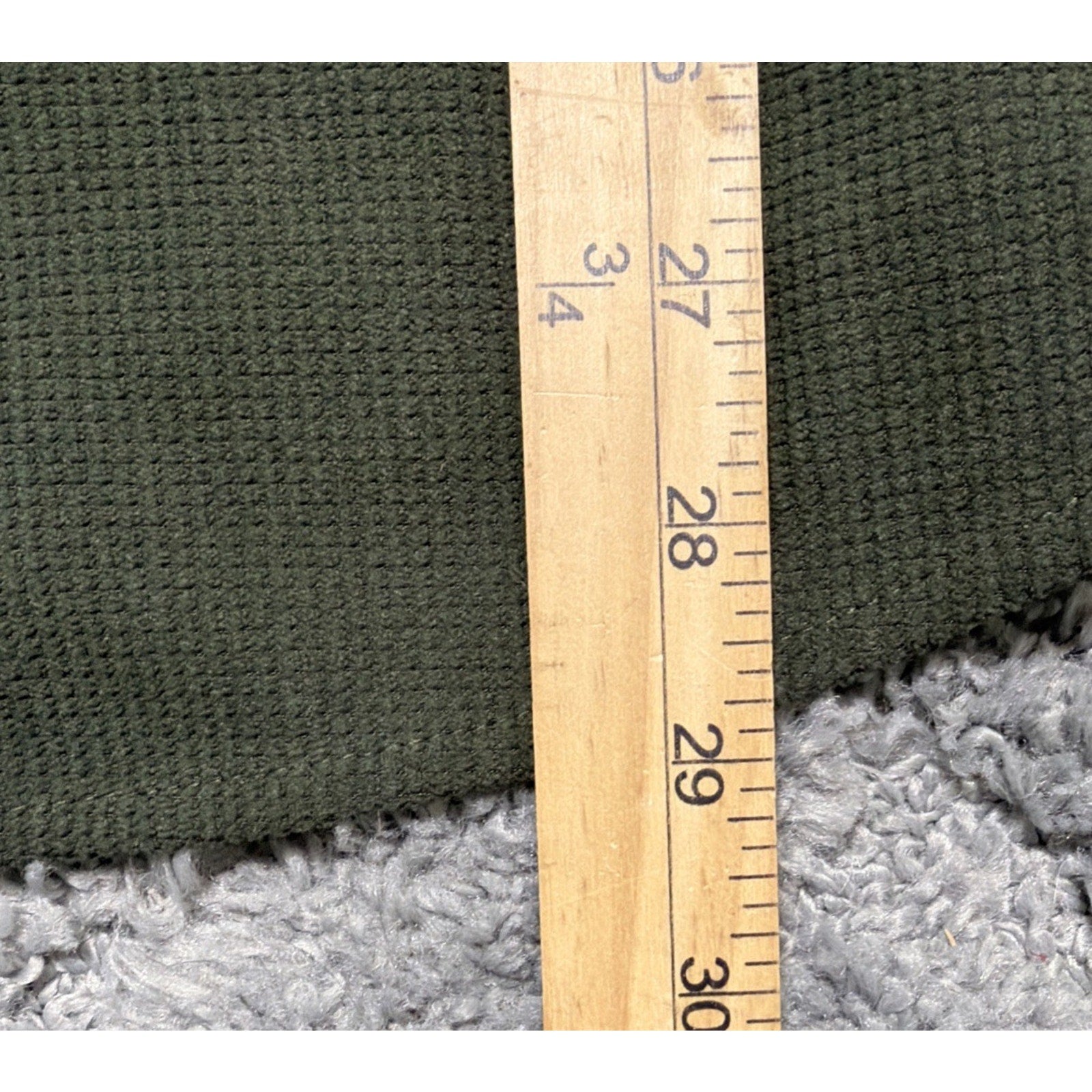 New COOFANDY Men's Corduroy Long Sleeve Button Down Shirt Green Size Medium