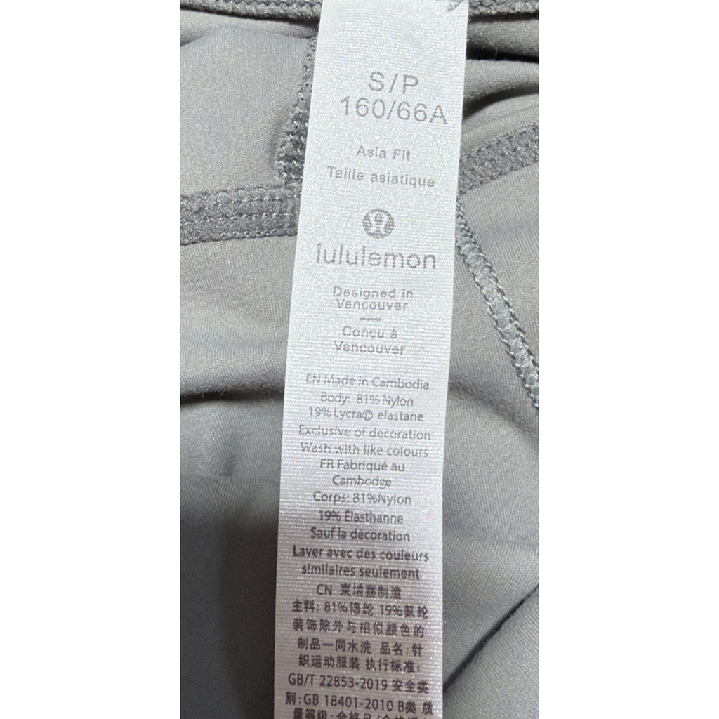 Lululemon Leggings Size S Gray Align High Rise Asia Fit