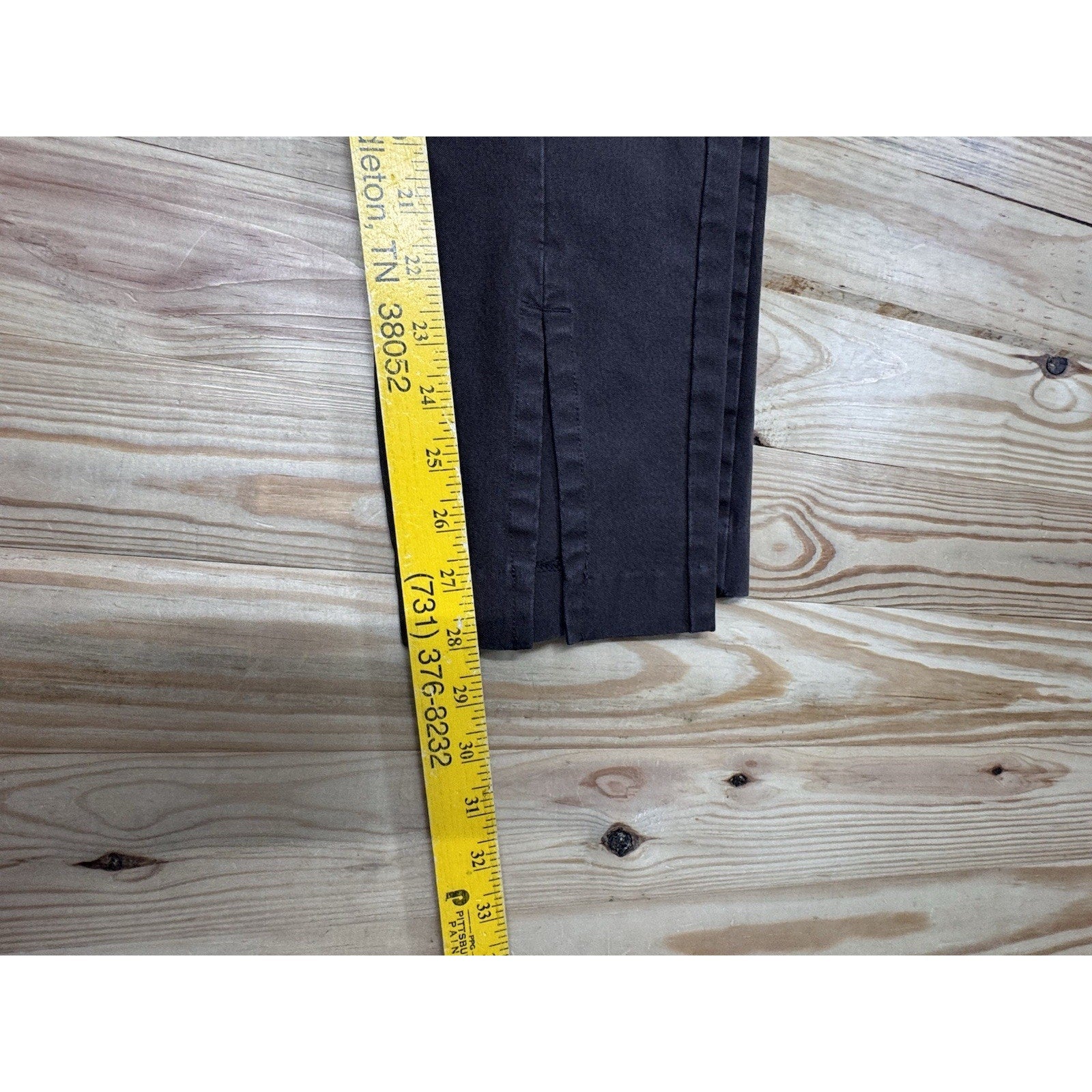 Old Navy High Waisted Skinny Split Hem Pixie Pants Women’s Size 8 Brown