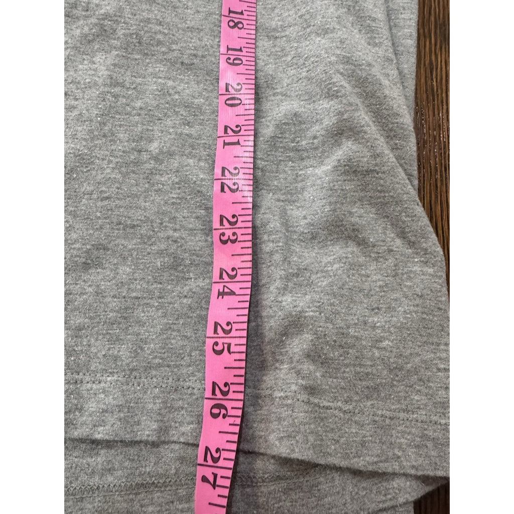 Nike Shirt Size Small S Gray White Tee Short Sleeve Adult Top Swoosh Men's Gym