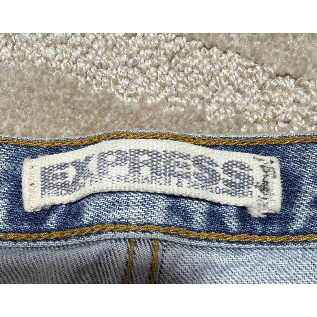 Vintage Women's Express Jeans Precision Fit Low Rise Boot Cut Size11/12 32x32