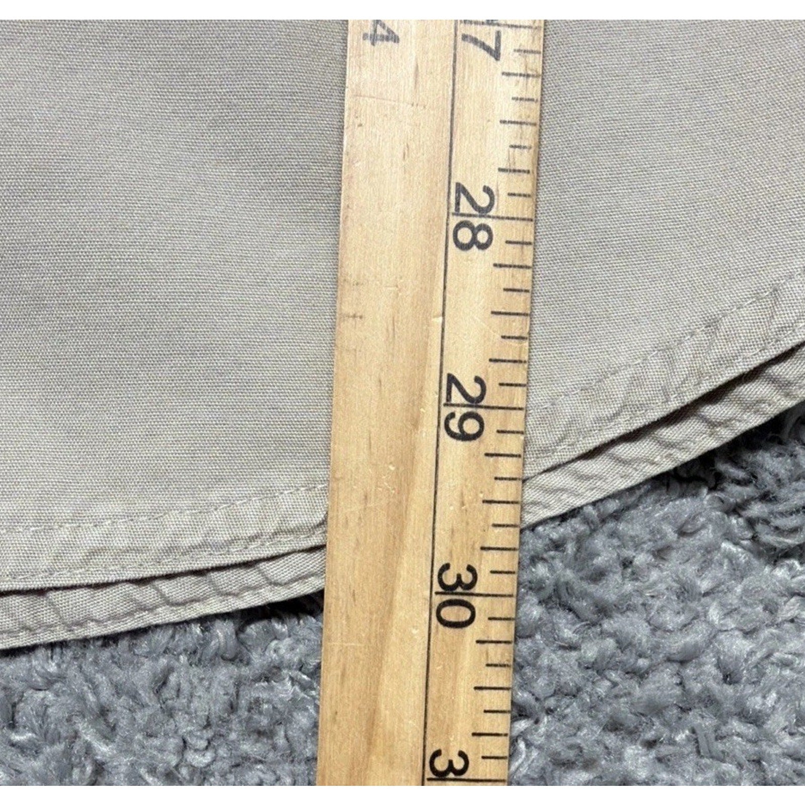 5.11 Tactical Series Khaki Button Up Long Sleeve Shirt w/ Vented Back Size M