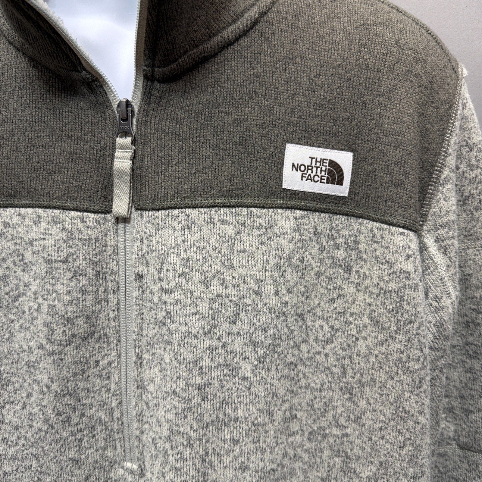THE NORTH FACE Mens XL Gordon Lyons Fleece 1/4 Zip Pullover Outdoor Hiking Trail